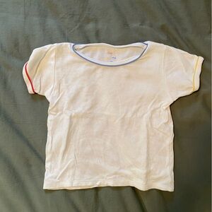 Oso & Me Willie T shirt Tri Color Piping 18M